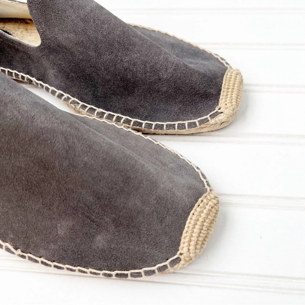Soludos Suede Espadrille Slip On Sneaker